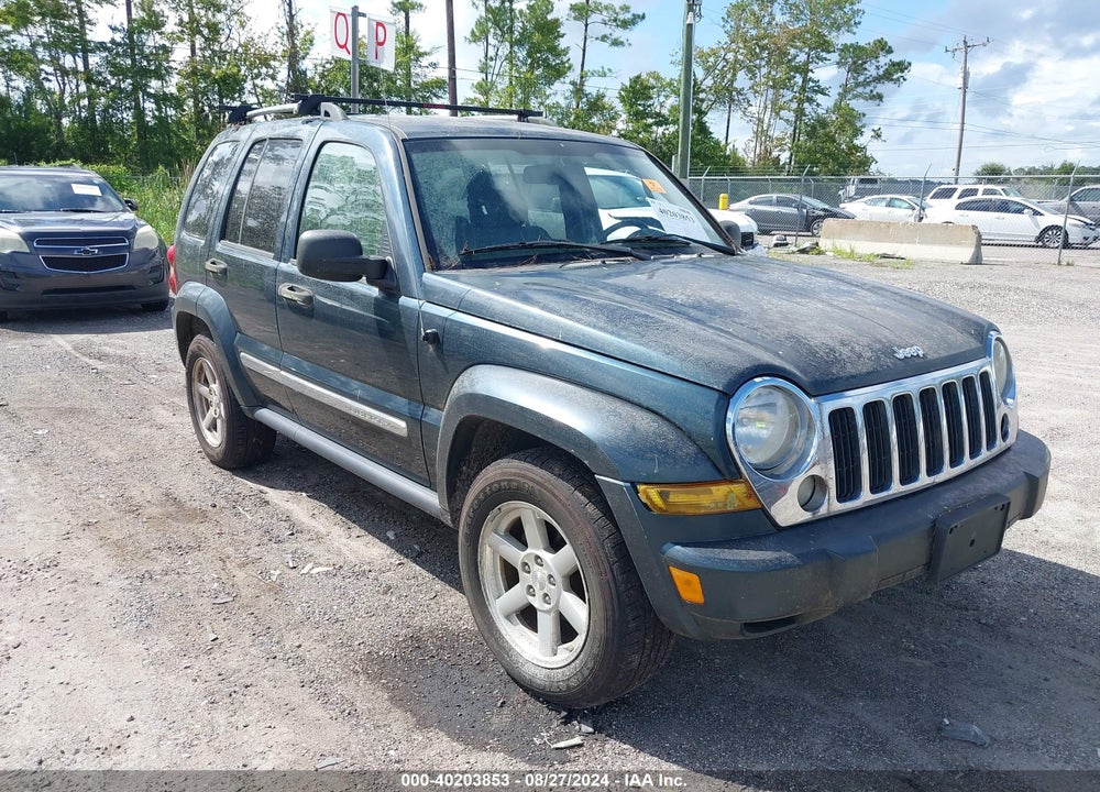 2006 JEEP LIBERTY LIMITED EDITION VIN: 1J4GL58K26W166528