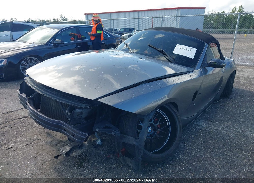 2005 BMW Z4 2.5I VIN: 4USBT33555LS56675