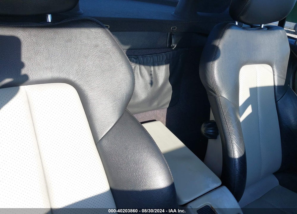 2000 MERCEDES-BENZ SLK 230 KOMPRESSOR VIN: WDBKK47F2YF160635
