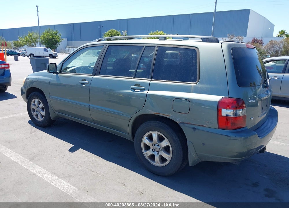 2006 TOYOTA HIGHLANDER V6 VIN: JTEDP21A660122379