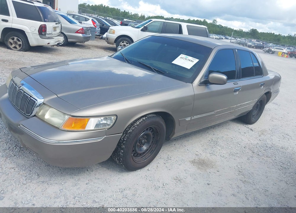 2001 MERCURY GRAND MARQUIS GS VIN: 2MEFM74W01X665004