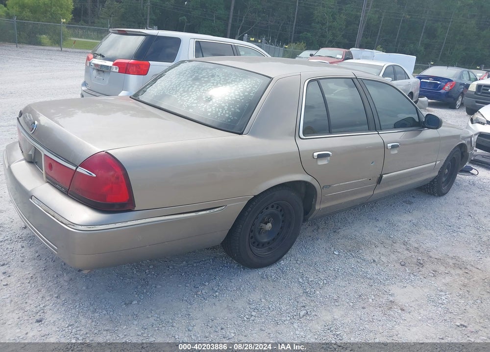 2001 MERCURY GRAND MARQUIS GS VIN: 2MEFM74W01X665004