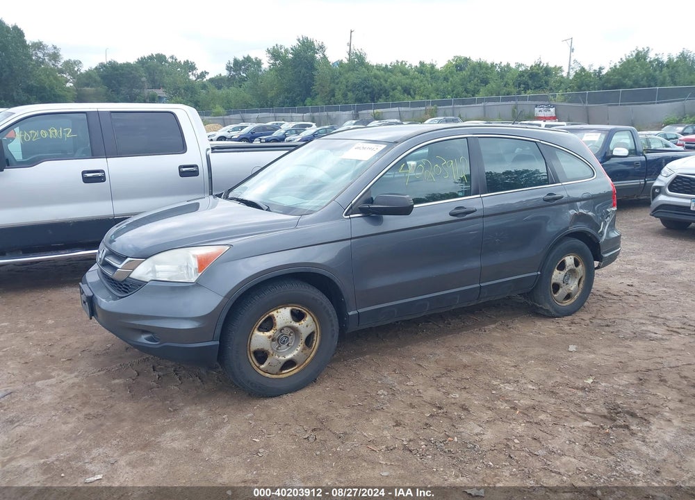 2011 HONDA CR-V LX VIN: 5J6RE4H38BL040787