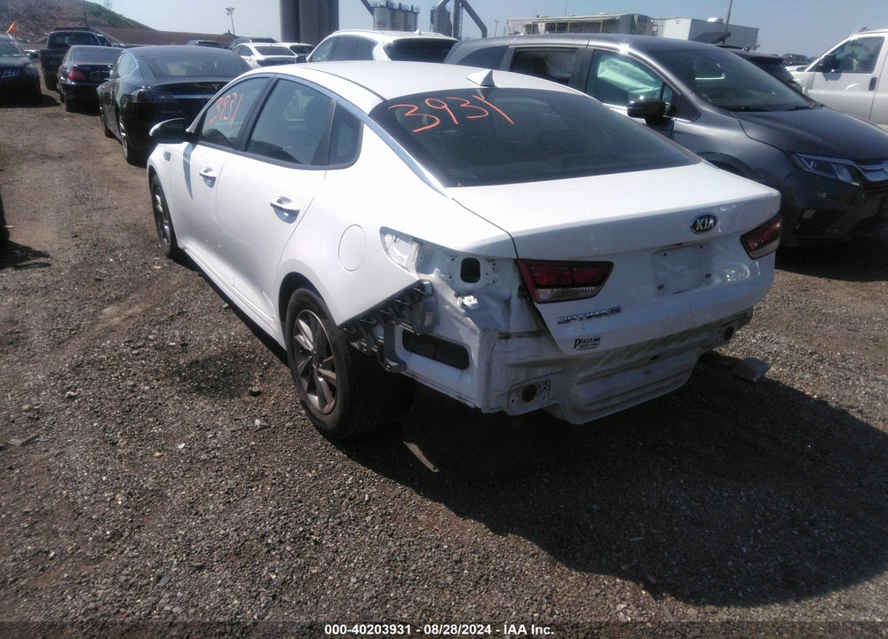 2019 KIA OPTIMA VIN: 5XXGT4L34KG351563