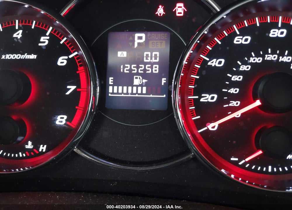 2012 SUBARU FORESTER 2.5X TOURING VIN: JF2SHAGC8CH445424
