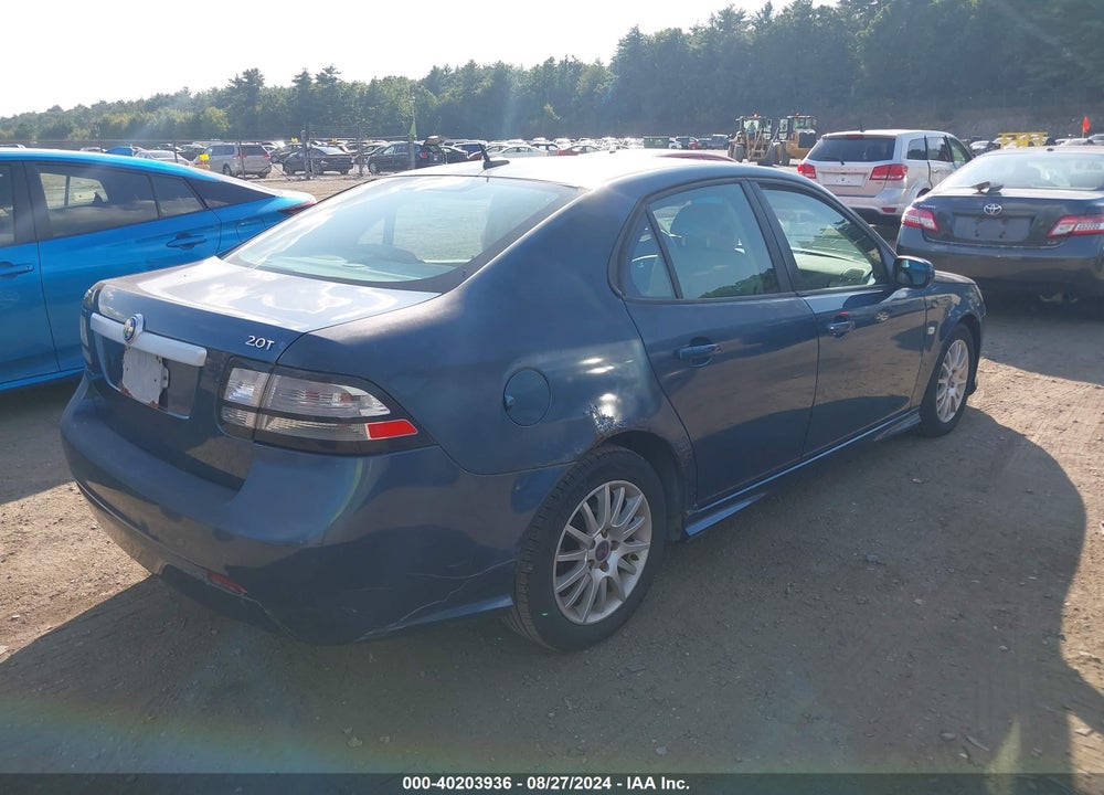 2008 SAAB 9-3 2.0T VIN: YS3FB49Y281015344