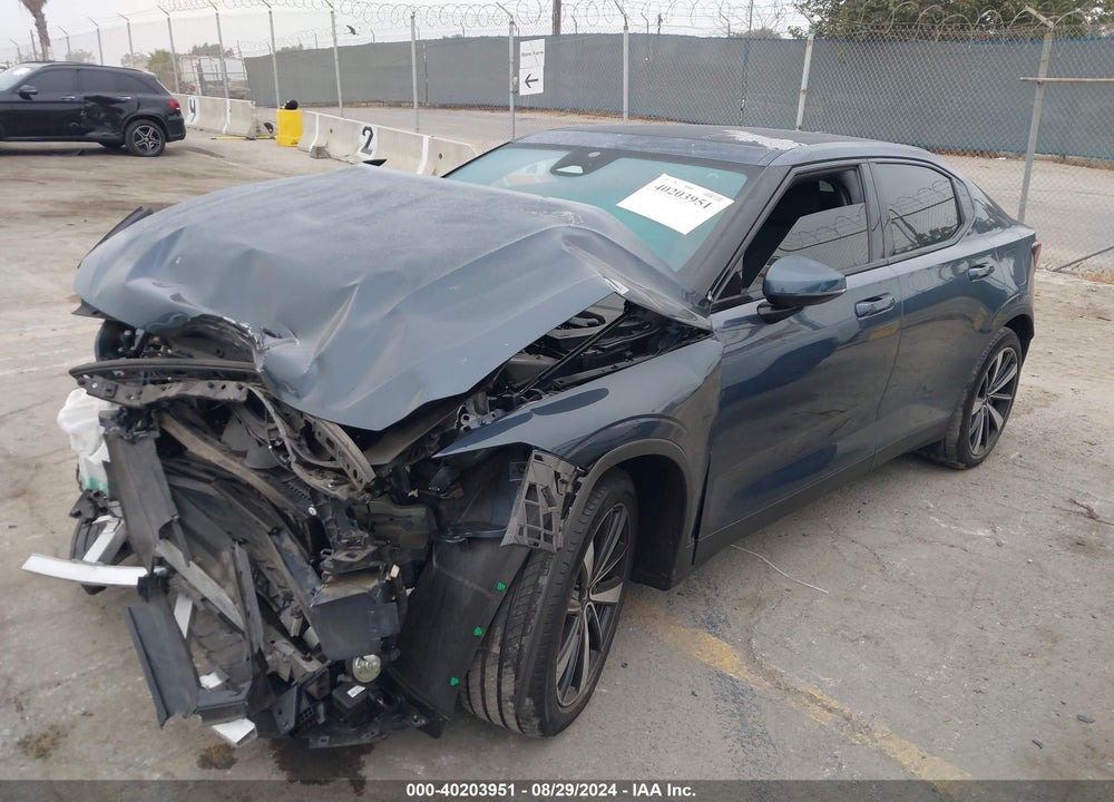 2022 POLESTAR 2 LONG RANGE DUAL MOTOR VIN: LPSED3KA7NL075505