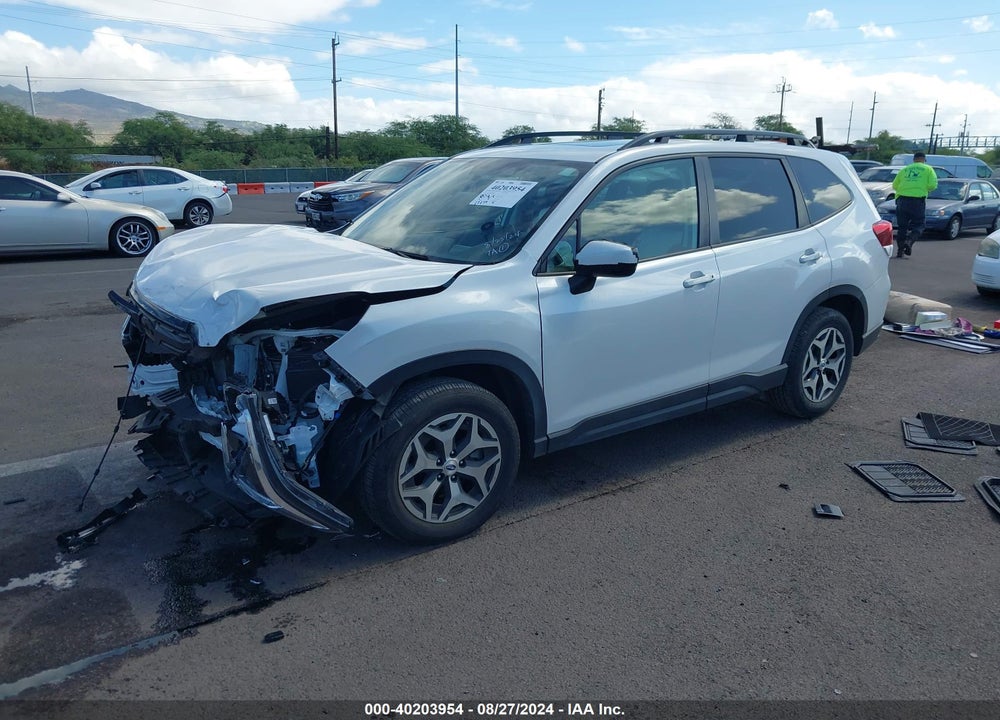 2022 SUBARU FORESTER PREMIUM VIN: JF2SKAEC9NH463888