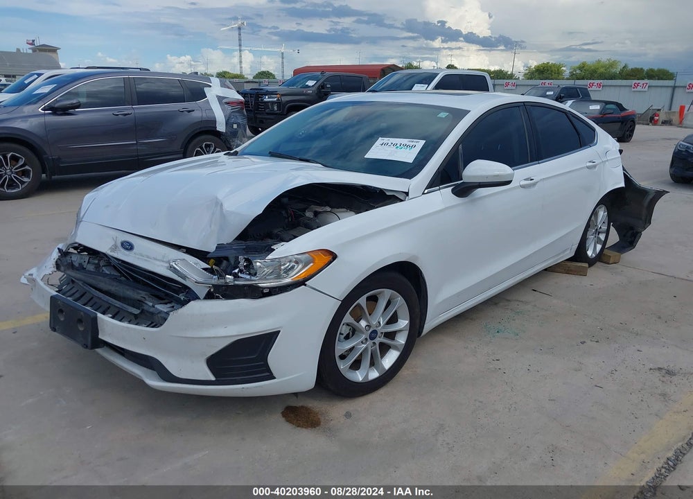 2020 FORD FUSION SE VIN: 3FA6P0HD4LR202282