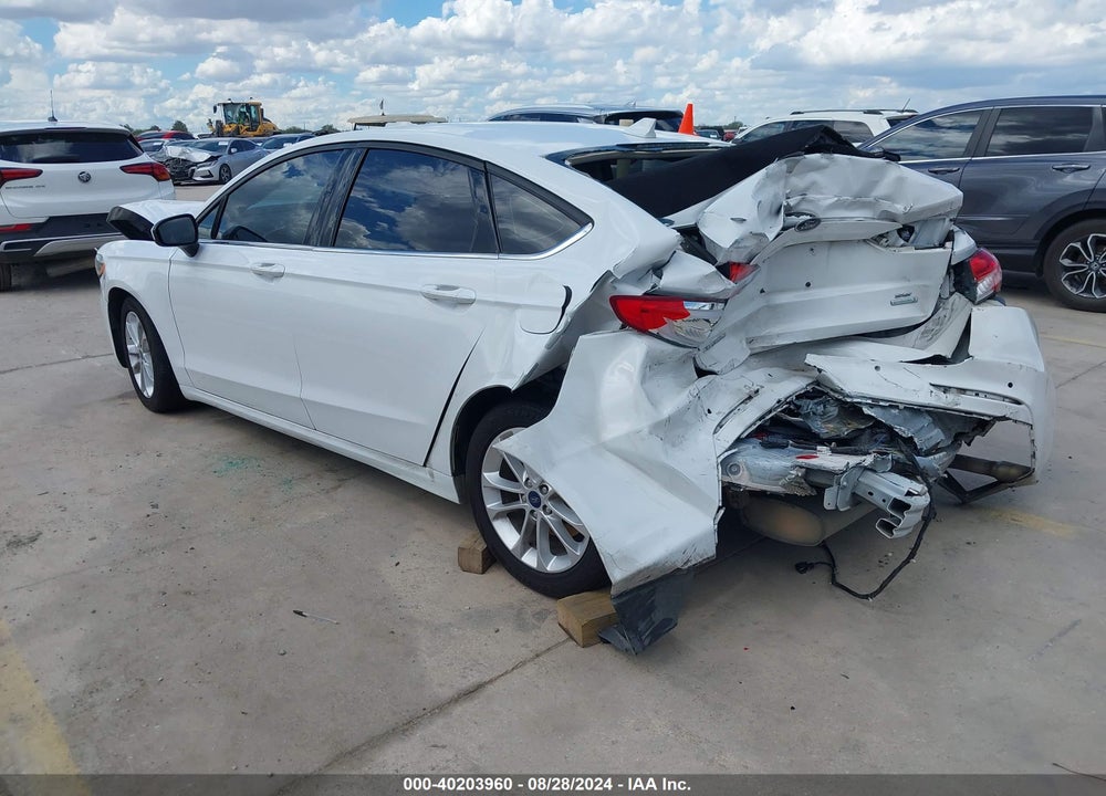 2020 FORD FUSION SE VIN: 3FA6P0HD4LR202282