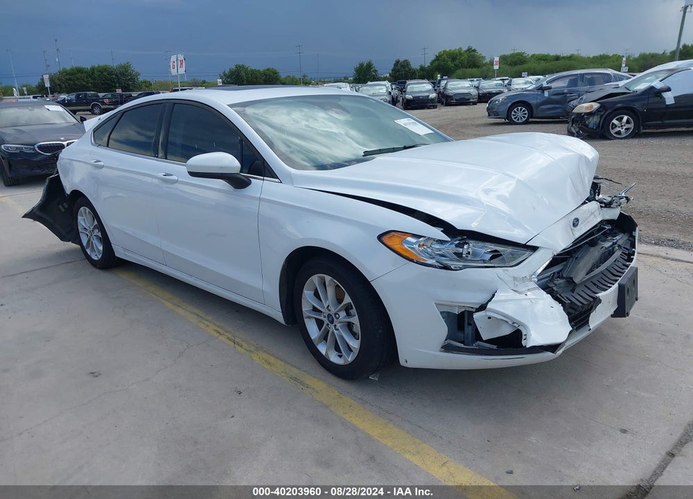 2020 FORD FUSION SE VIN: 3FA6P0HD4LR202282