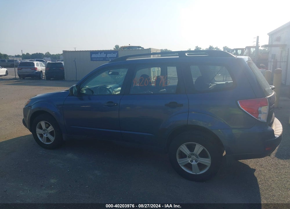 2011 SUBARU FORESTER 2.5X VIN: JF2SHABC2BH711218