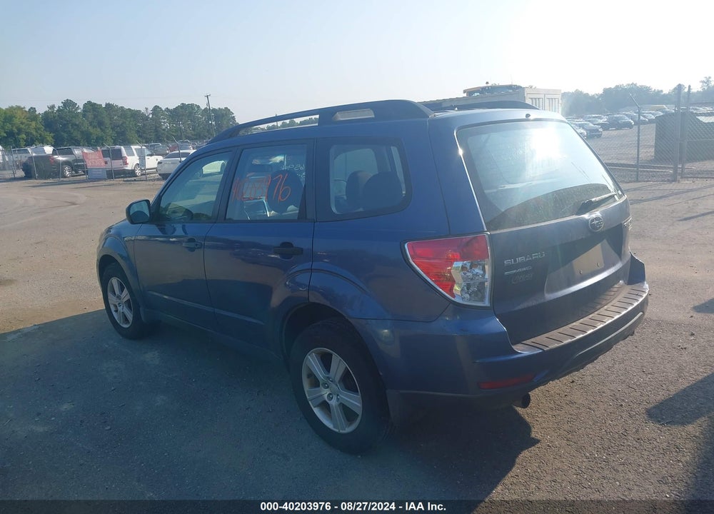 2011 SUBARU FORESTER 2.5X VIN: JF2SHABC2BH711218
