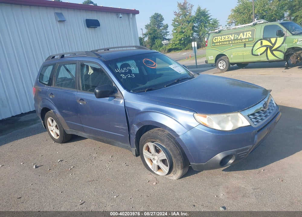 2011 SUBARU FORESTER 2.5X VIN: JF2SHABC2BH711218