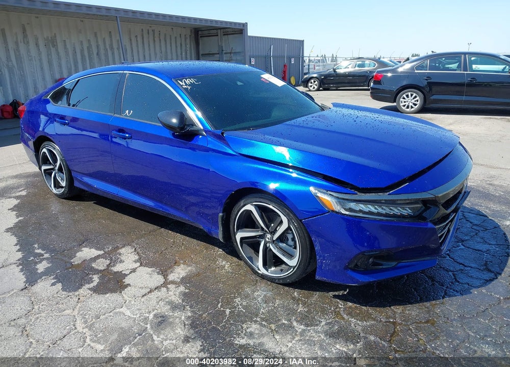 2022 HONDA ACCORD SPORT VIN: 1HGCV1F36NA110463