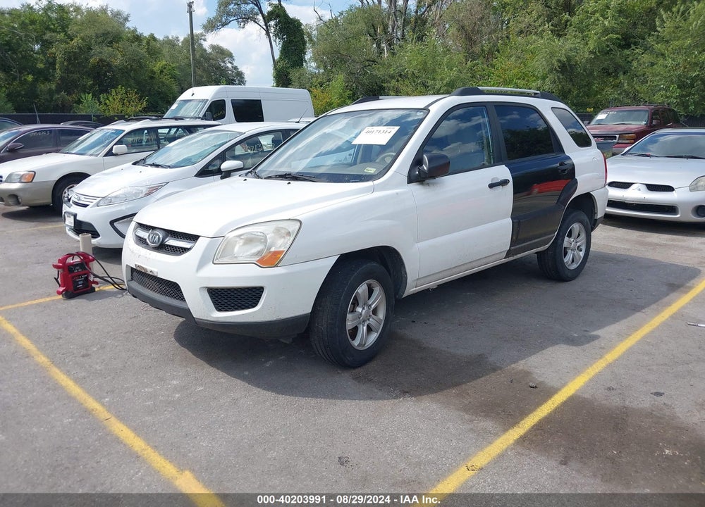 2009 KIA SPORTAGE LX VIN: KNDJF724197584425