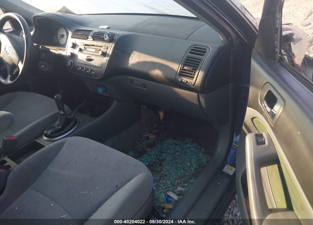 2002 HONDA CIVIC EX VIN: 1HGES25852L073975