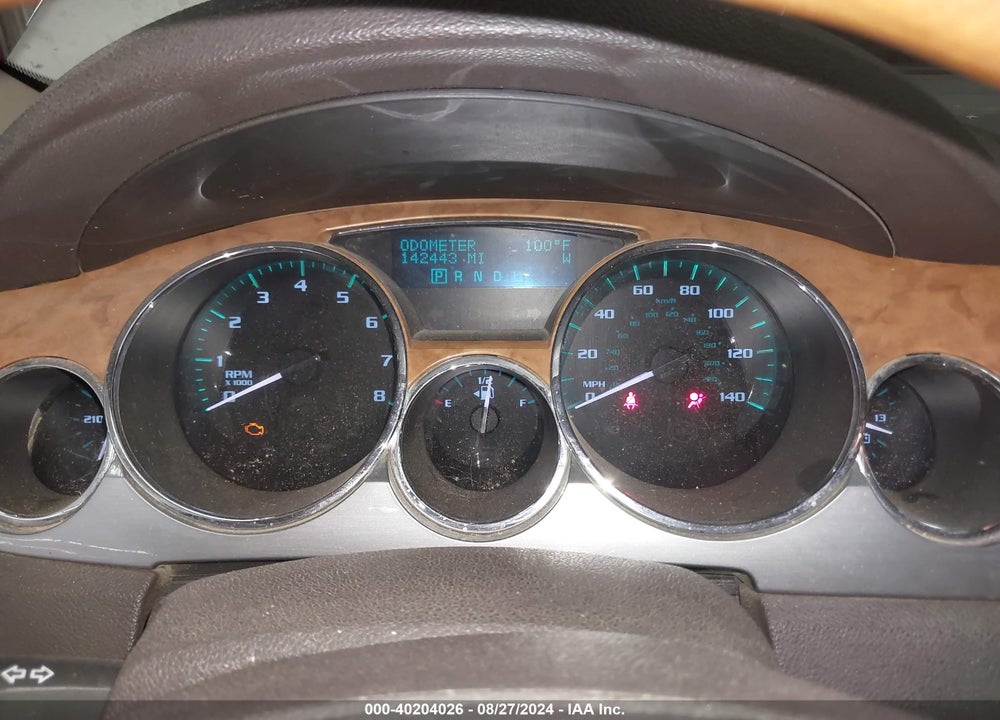 2012 BUICK ENCLAVE LEATHER VIN: 5GAKRCED9CJ264314