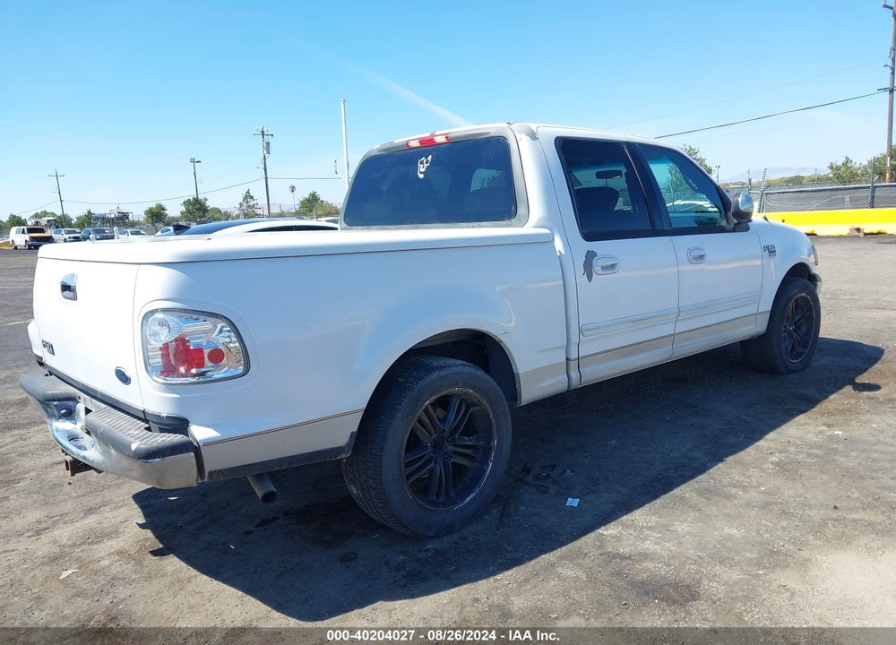 2001 FORD F-150 HARLEY-DAVIDSON EDITION/KING RANCH EDITION/LARIAT/XLT VIN: 1FTRW07L01KC31394