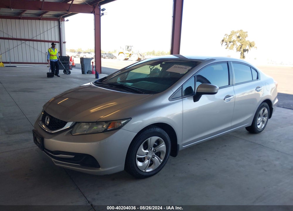 2015 HONDA CIVIC LX VIN: 19XFB2F58FE272931