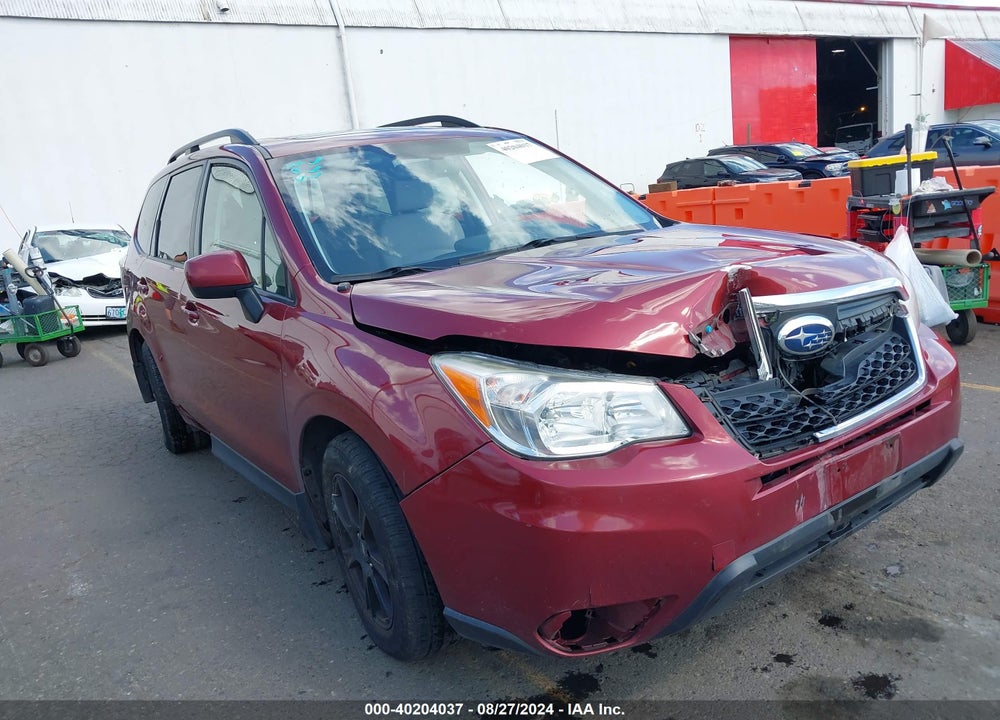 2015 SUBARU FORESTER 2.5I PREMIUM VIN: JF2SJADC9FH433151