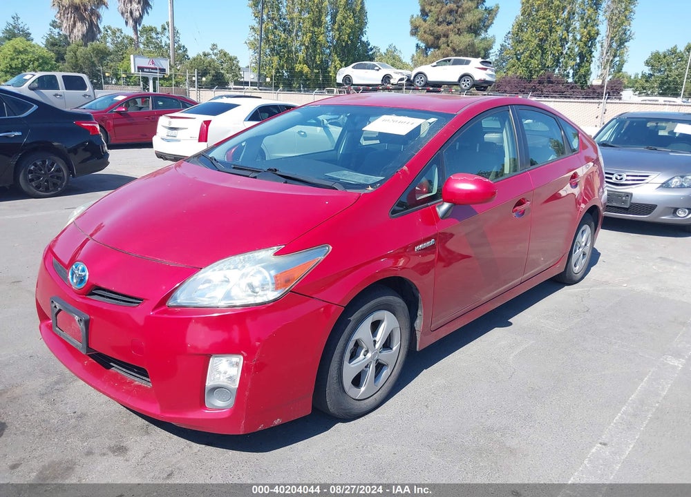2010 TOYOTA PRIUS III VIN: JTDKN3DU4A0103285
