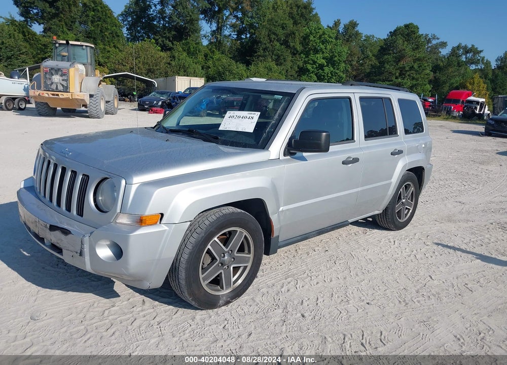 2009 JEEP PATRIOT SPORT VIN: 1J4FF28B09D207921