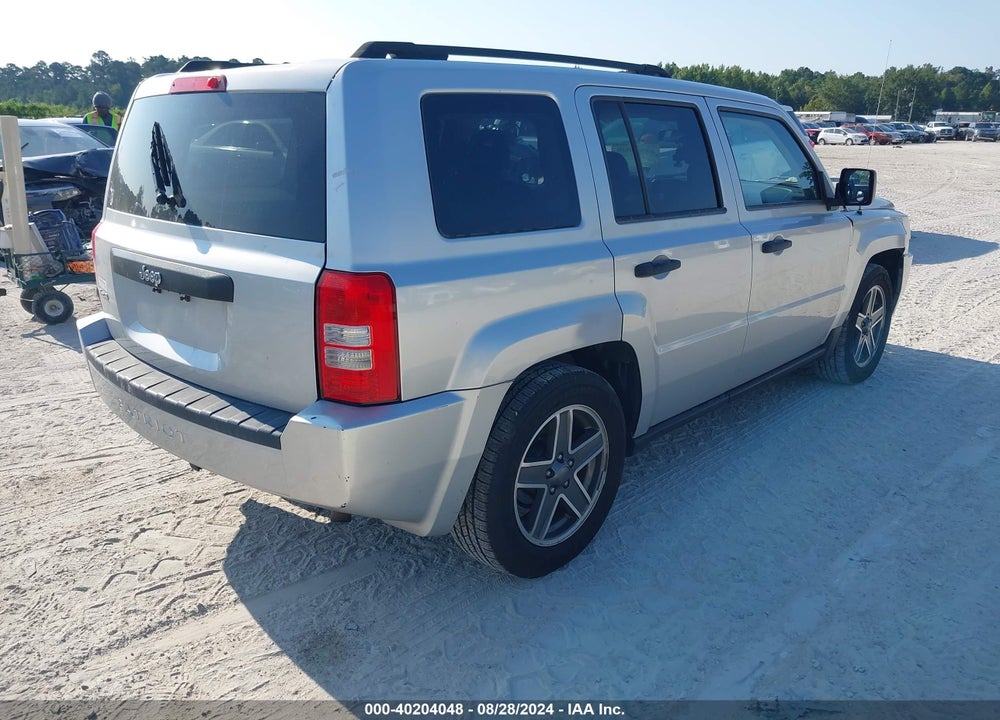 2009 JEEP PATRIOT SPORT VIN: 1J4FF28B09D207921