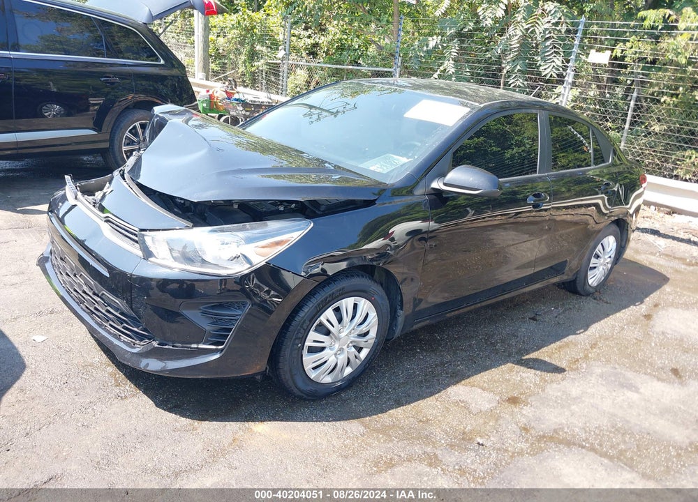 2022 KIA RIO S VIN: 3KPA24AD2NE474165