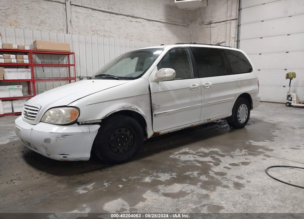 2003 KIA SEDONA EX/LX VIN: KNDUP131336437564