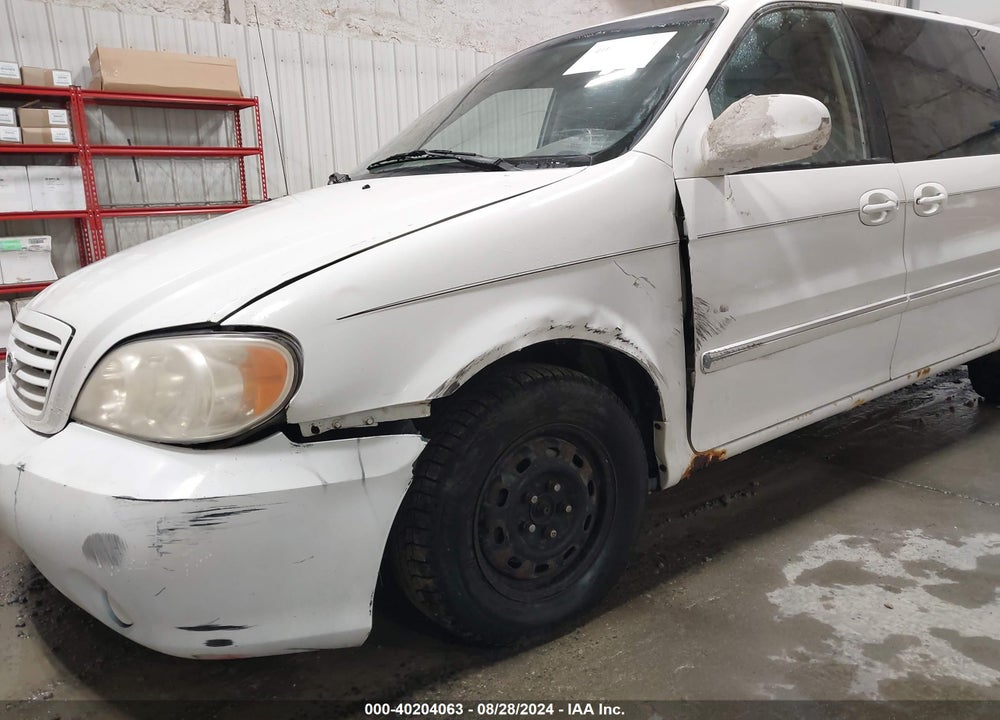 2003 KIA SEDONA EX/LX VIN: KNDUP131336437564