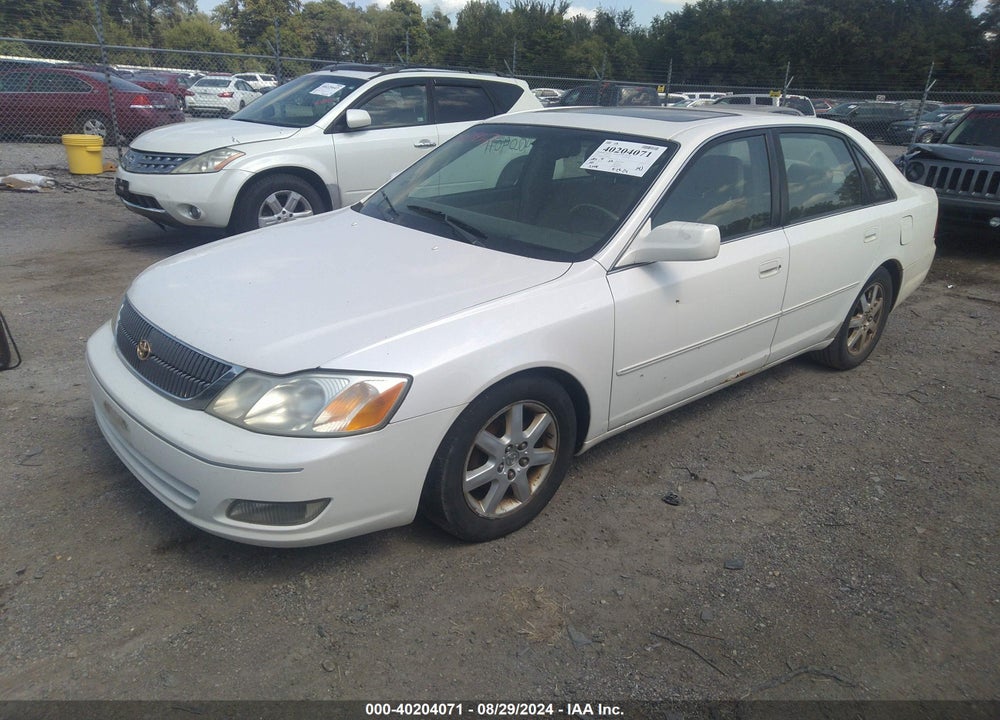2000 TOYOTA AVALON XLS VIN: 4T1BF28BXYU058934
