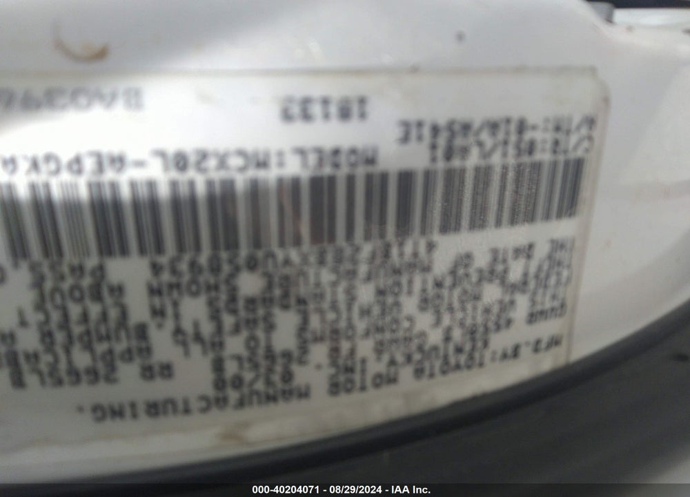 2000 TOYOTA AVALON XLS VIN: 4T1BF28BXYU058934