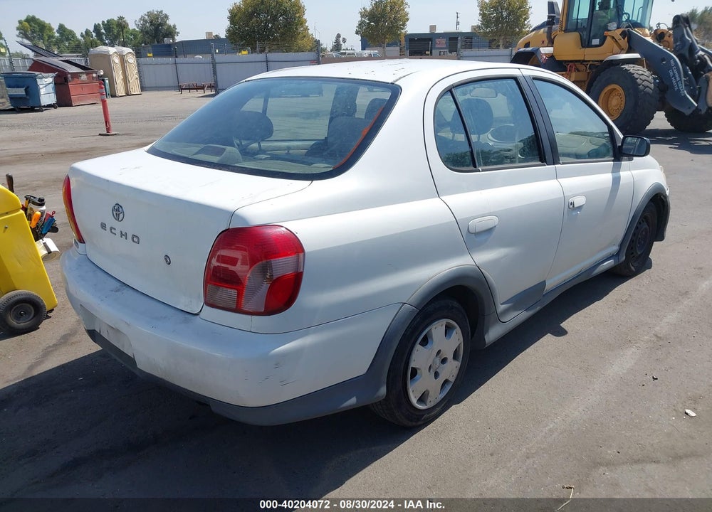 2002 TOYOTA ECHO VIN: JTDBT123820220776