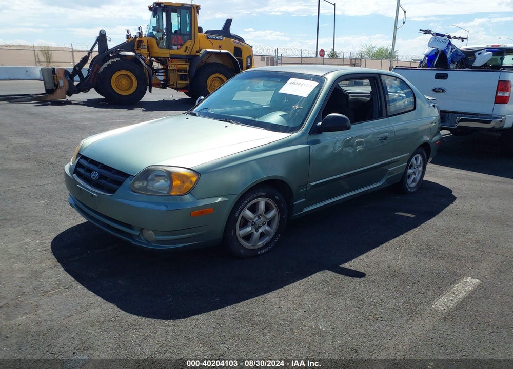 2003 HYUNDAI ACCENT GL VIN: KMHCG35C23U265430