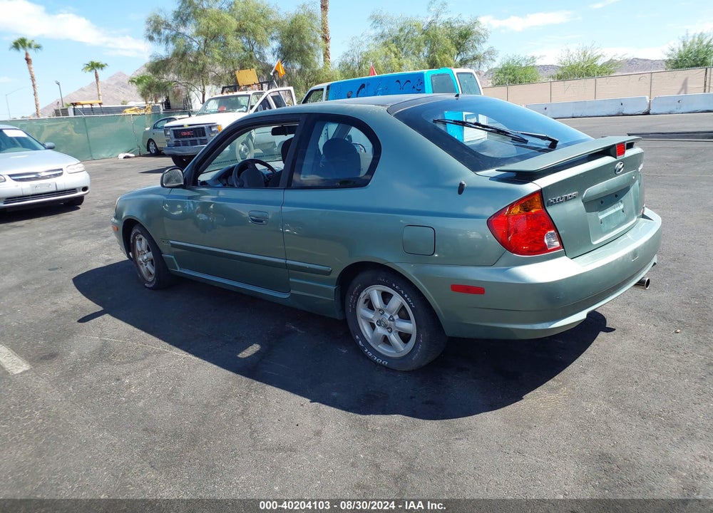 2003 HYUNDAI ACCENT GL VIN: KMHCG35C23U265430