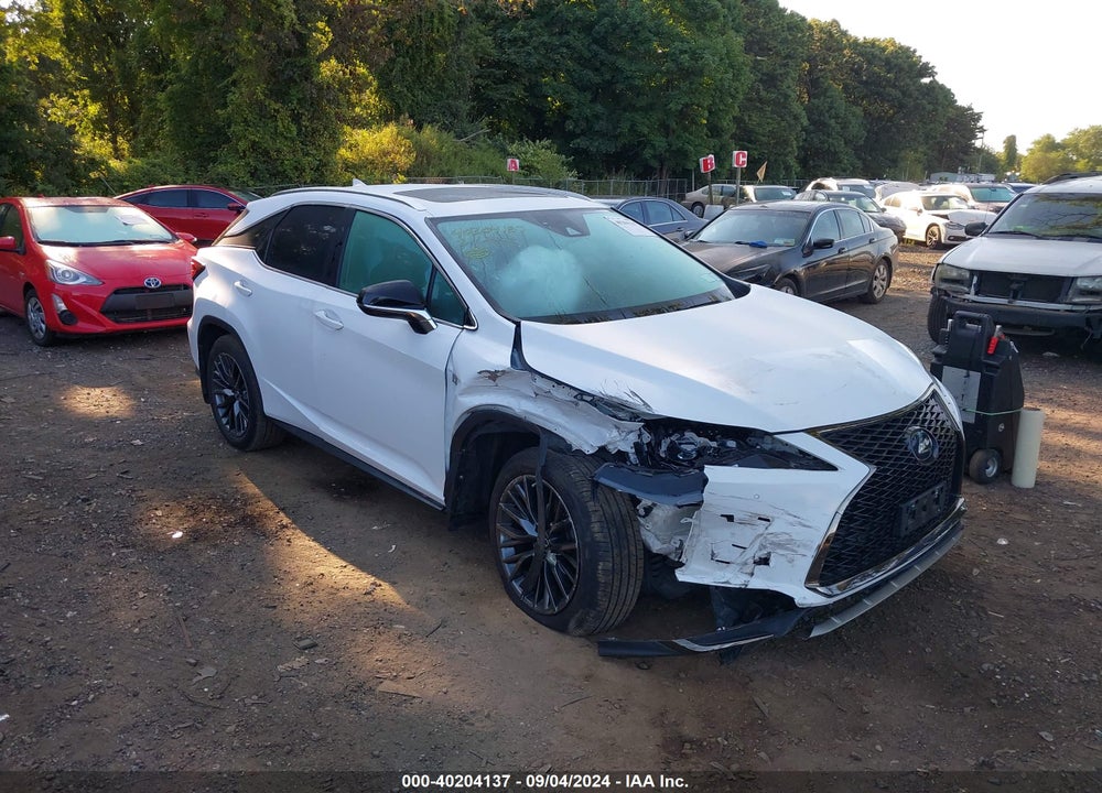 2021 LEXUS RX 350 F SPORT APPEARANCE VIN: 2T2SZMDA7MC283979