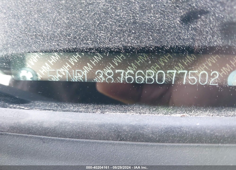 2006 HONDA ODYSSEY EX-L VIN: 5FNRL38766B077502
