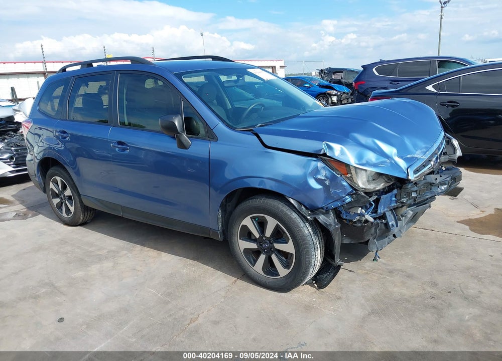 2018 SUBARU FORESTER 2.5I VIN: JF2SJABC6JH522753