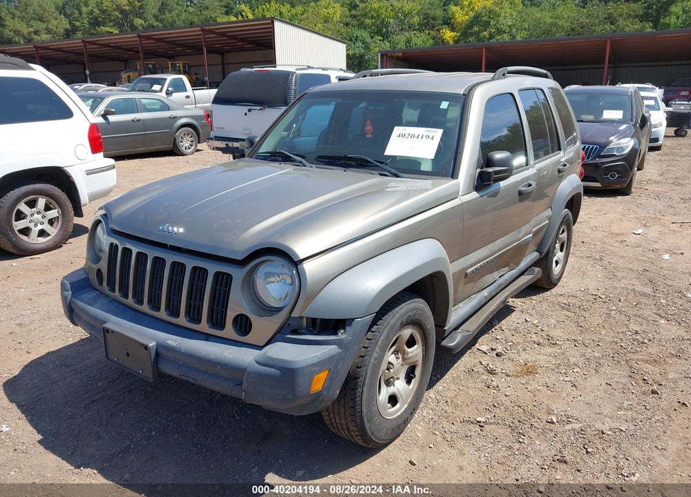 2005 JEEP LIBERTY SPORT VIN: 1J4GK48K65W618279