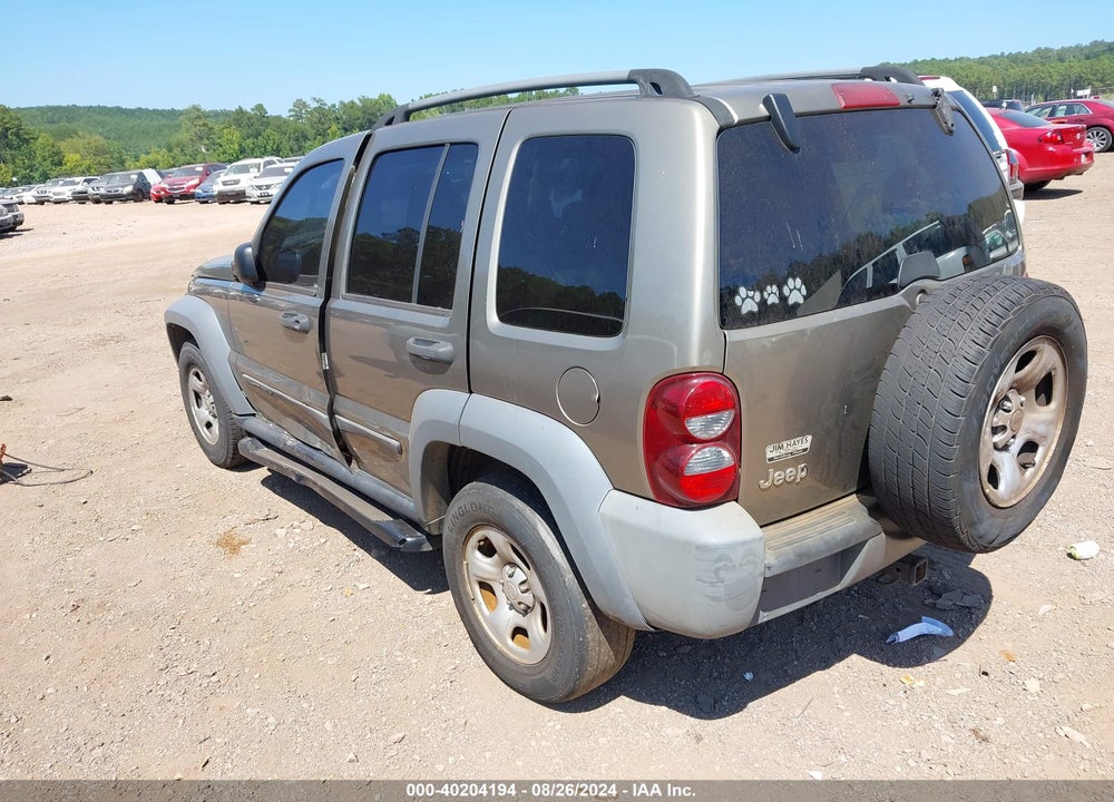 2005 JEEP LIBERTY SPORT VIN: 1J4GK48K65W618279