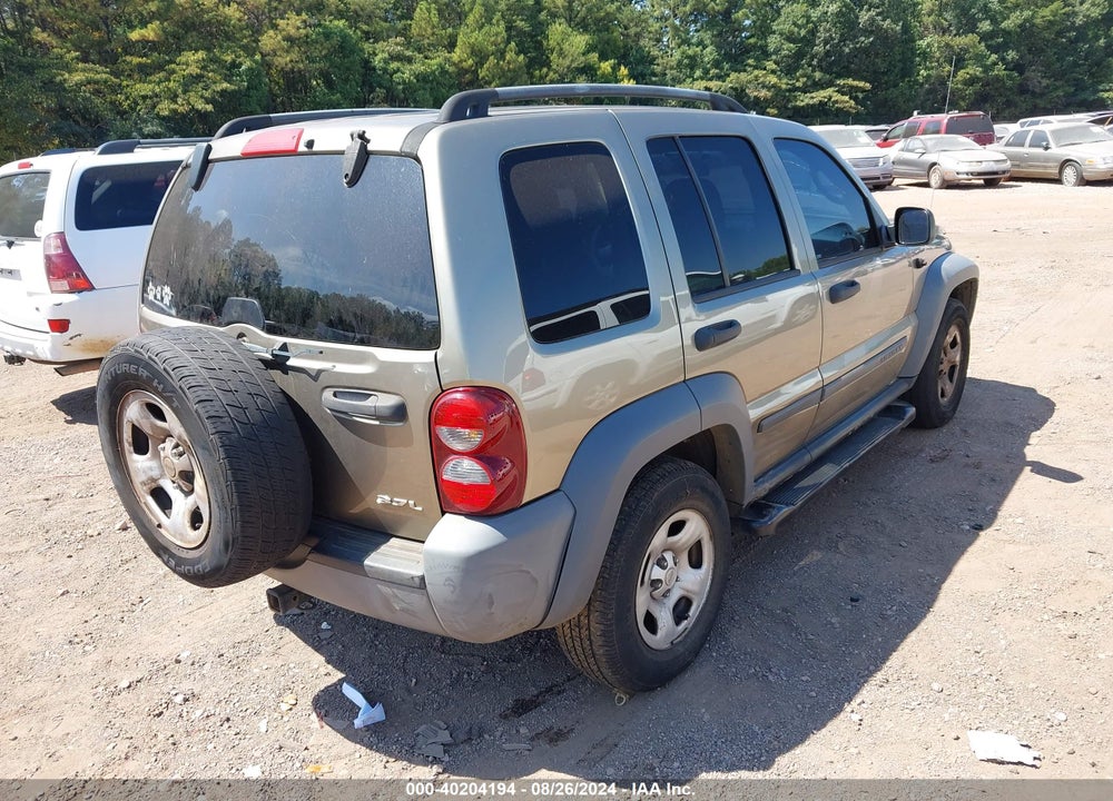 2005 JEEP LIBERTY SPORT VIN: 1J4GK48K65W618279