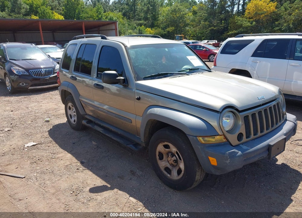 2005 JEEP LIBERTY SPORT VIN: 1J4GK48K65W618279