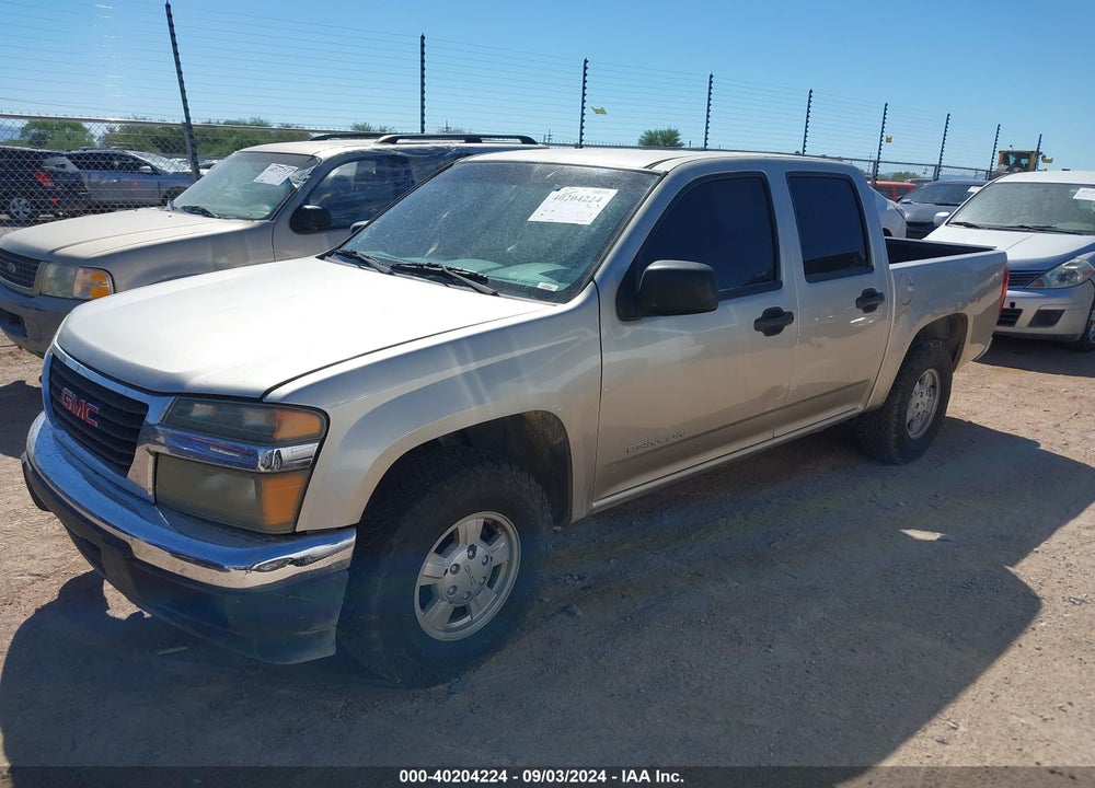 2004 GMC CANYON SLE VIN: 1GTCS136448117505