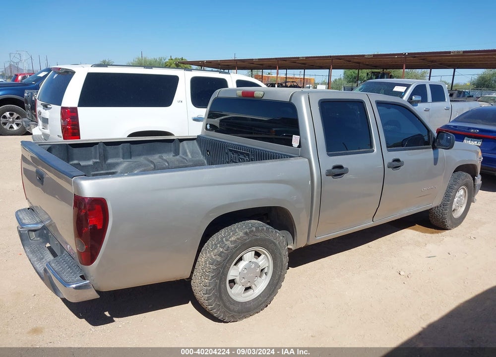 2004 GMC CANYON SLE VIN: 1GTCS136448117505