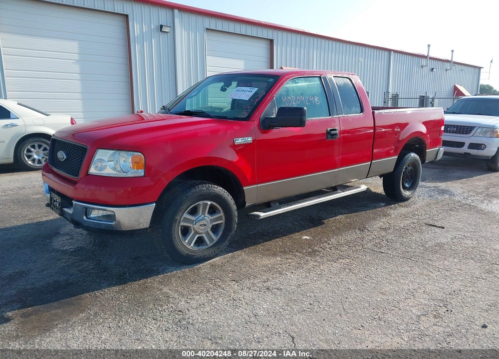 2005 FORD F-150 VIN: 1FTPX14555FA58163