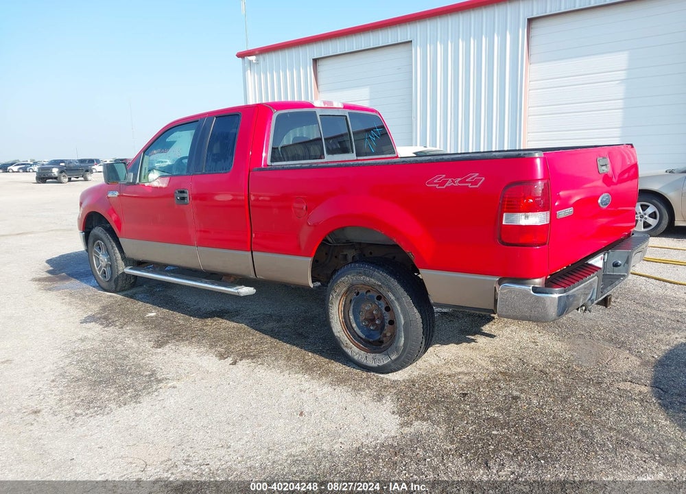 2005 FORD F-150 VIN: 1FTPX14555FA58163