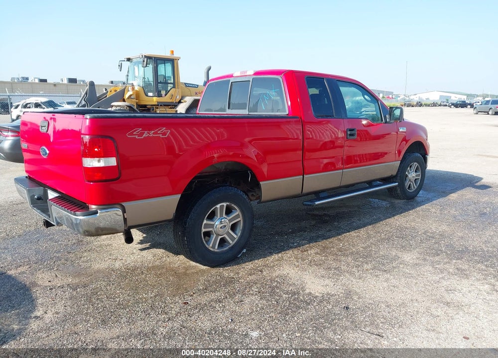 2005 FORD F-150 VIN: 1FTPX14555FA58163