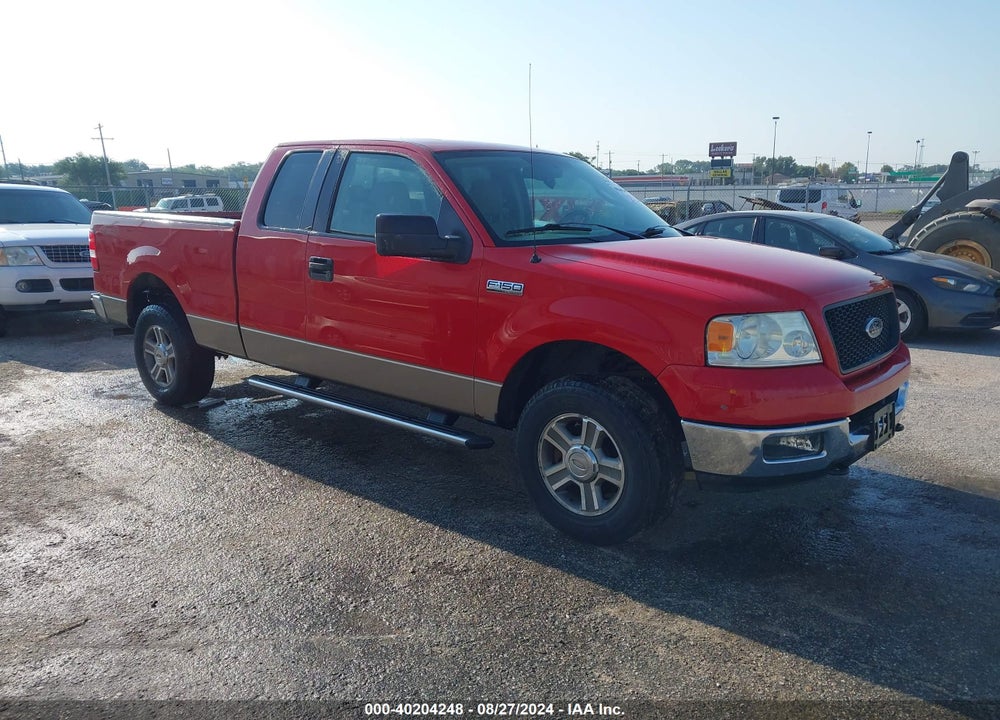 2005 FORD F-150 VIN: 1FTPX14555FA58163