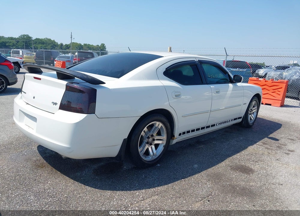2006 DODGE CHARGER RT VIN: 2B3LA53H16H347724